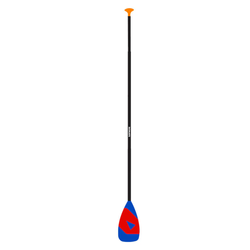 Tredelad svart SURFMORE SUP-paddel i glasfiber
