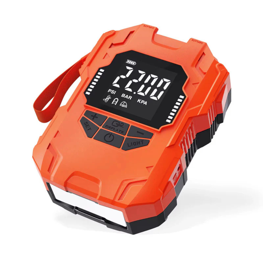 SURFMORE Power elektrisk SUP-pump med digital display och tillbehör